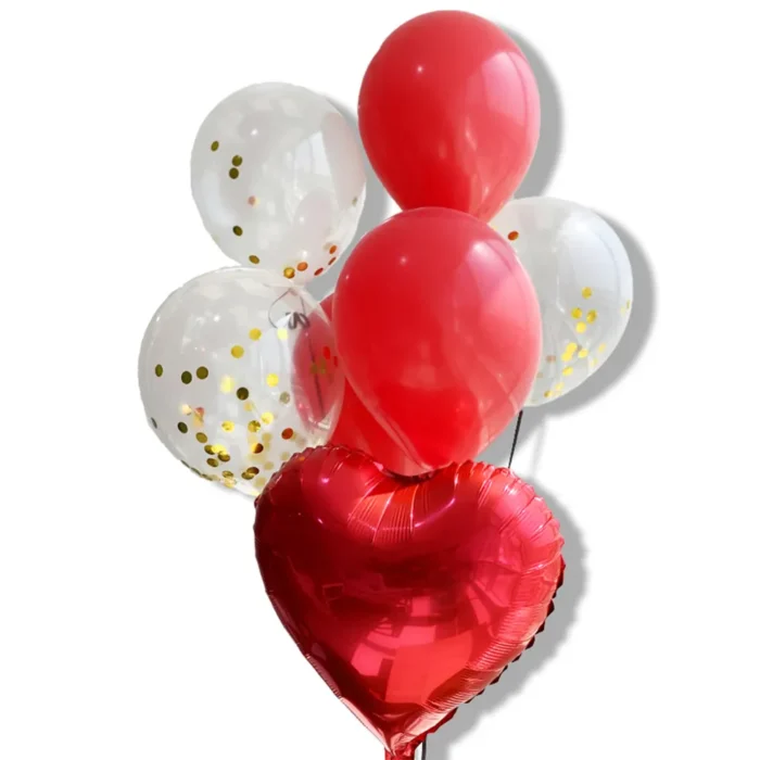 Mix Helium Balloons - Red