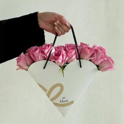 Pink Heart Bag