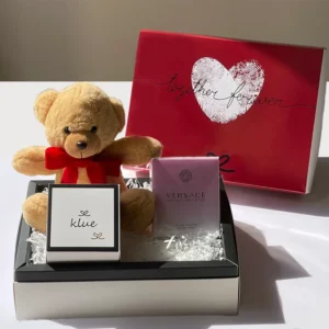 Teddy Bear & Perfume Box