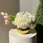 Hydrangea & Tulip Vase