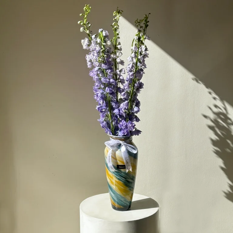 Delphinium Vase
