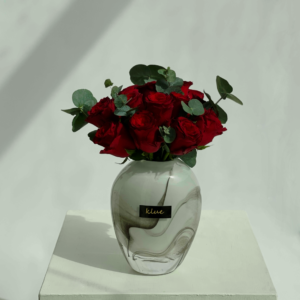 Velvet Red Vase