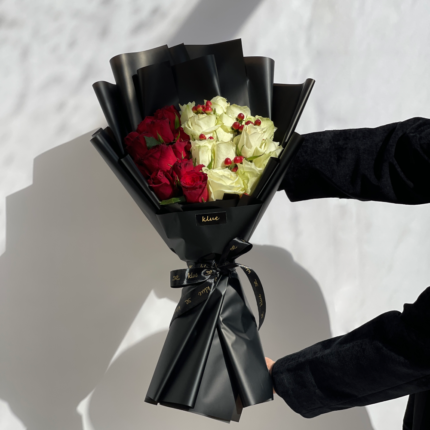 Red & White Harmony Bouquet