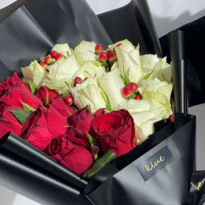 Red & White Harmony Bouquet