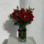 Red Symphony Vase