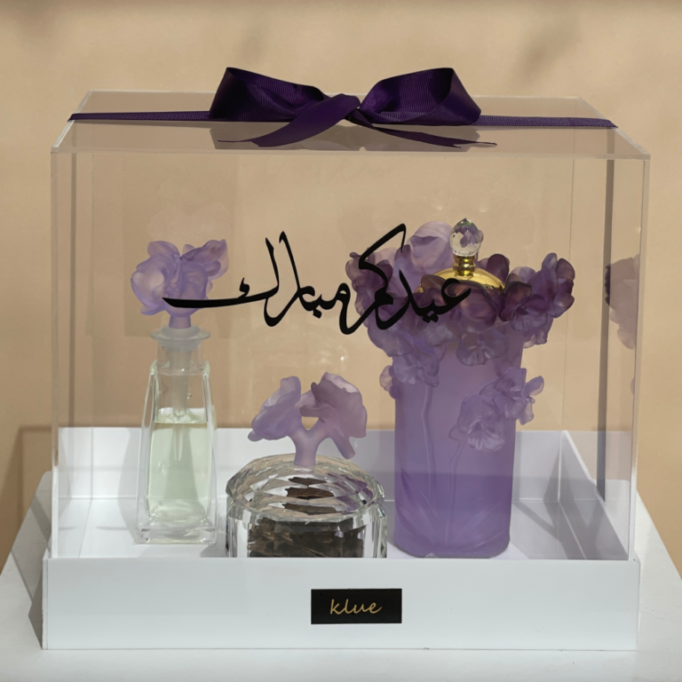 Luxury Crystal Orchid Oud Box