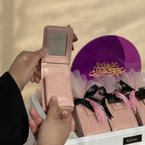 Eid Pink Pocket Mirror Set –7 Pieces