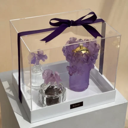 Luxury Crystal Orchid Oud Box