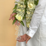 ⁦عقد ورد التخرج - أبيض⁩ - الصورة ⁦2⁩